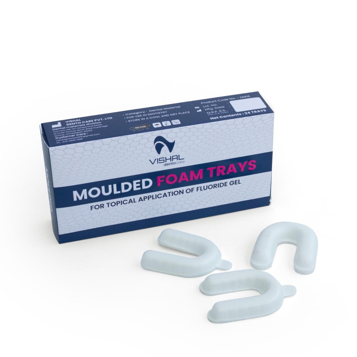 Vishal Dentocare Moulded Foam Tray