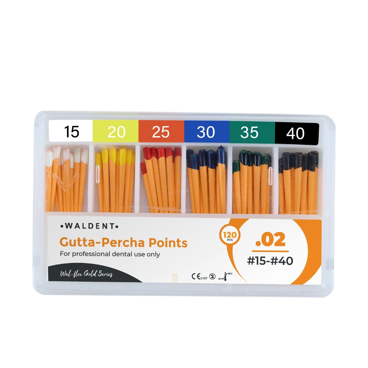 Waldent Gutta Percha Points 2%