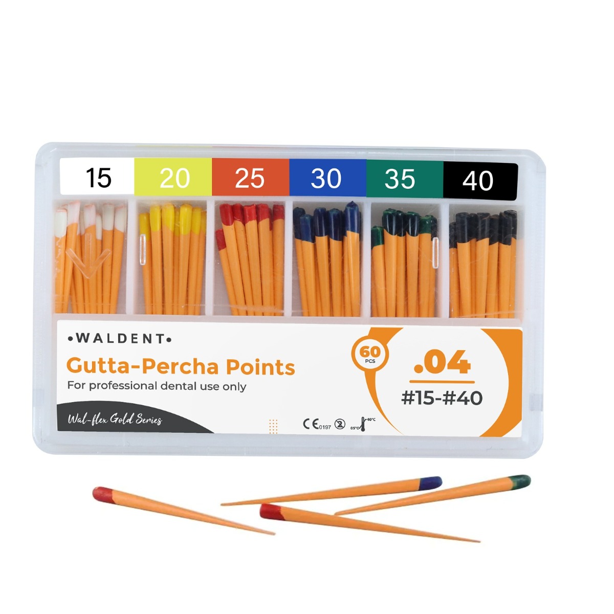 Waldent Gutta Percha Points 4%