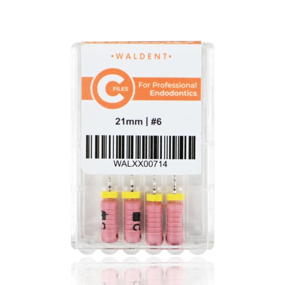 Waldent C Files 21mm ( Pack of 4 )
