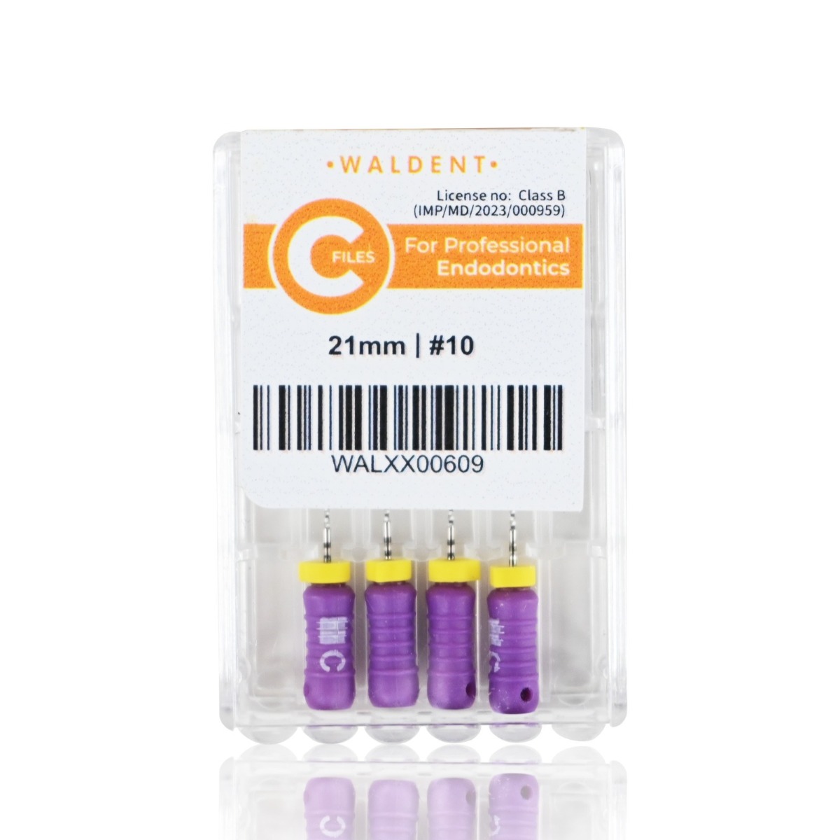 Waldent C Files 21mm ( Pack of 4 )