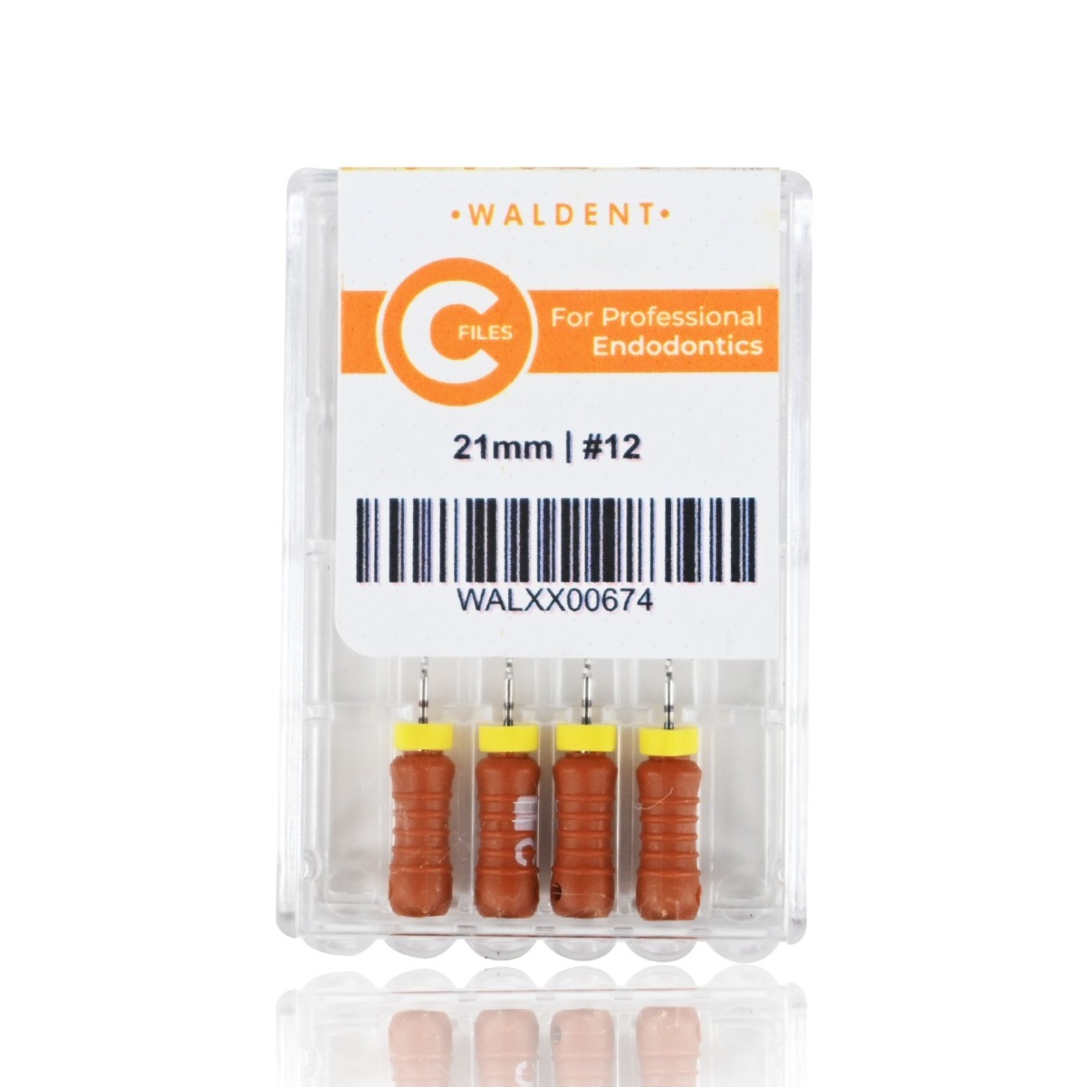 Waldent C Files 21mm ( Pack of 4 )