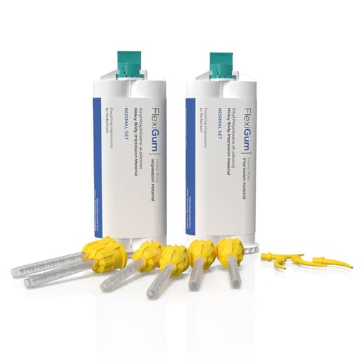Waldent FlexiGum A-Silicone Putty Impression Material Set