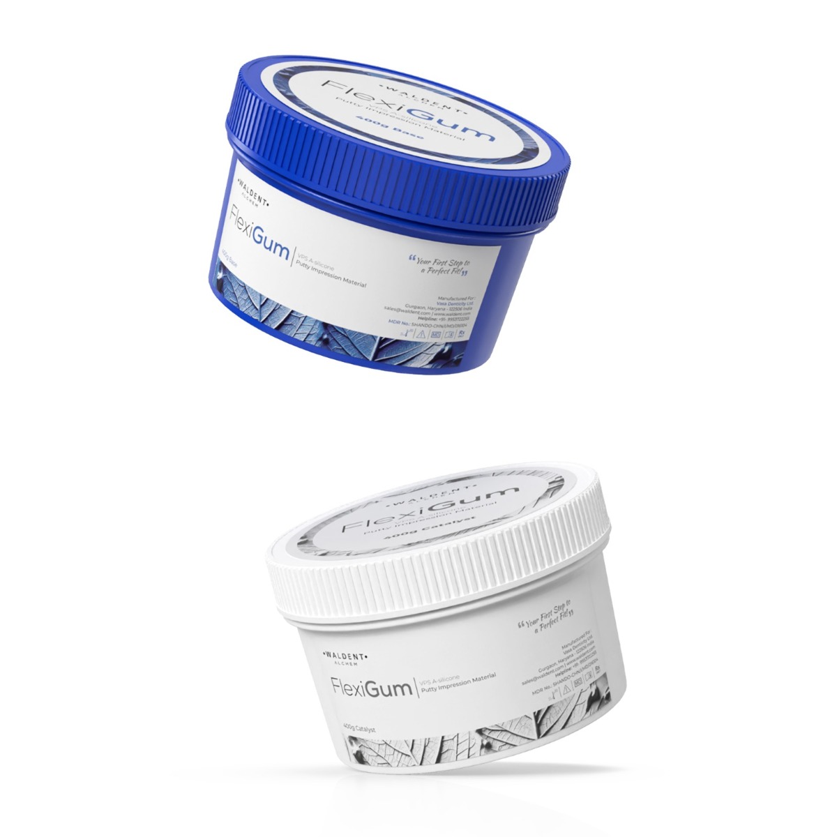 Waldent FlexiGum VPS A-Silicone Putty + Light Body Combo Kit     