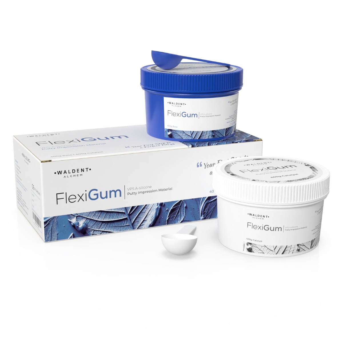 Waldent FlexiGum A-Silicone Soft Putty Impression Material Set    