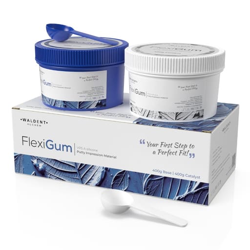 Waldent FlexiGum VPS A-Silicone Putty Impression Material    