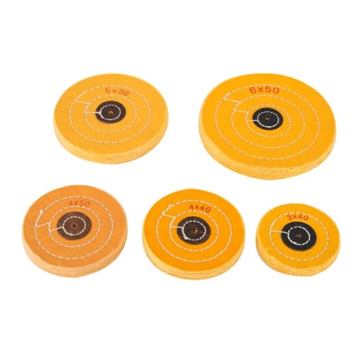 Jinguang Denture Polishing Buffing Wheel - Yellow