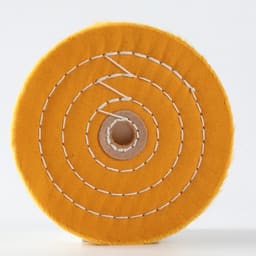 Jinguang Denture Polishing Buffing Wheel - Yellow (3" x 40Ply)
