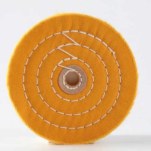 Jinguang Denture Polishing Buffing Wheel - Yellow (5" x 50Ply)