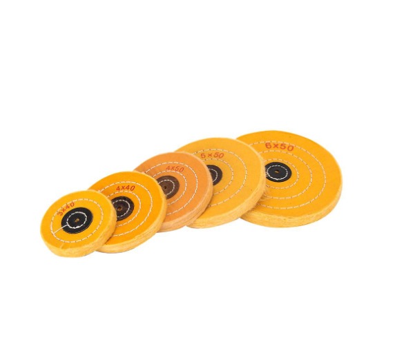 Jinguang Denture Polishing Buffing Wheel - Yellow      
