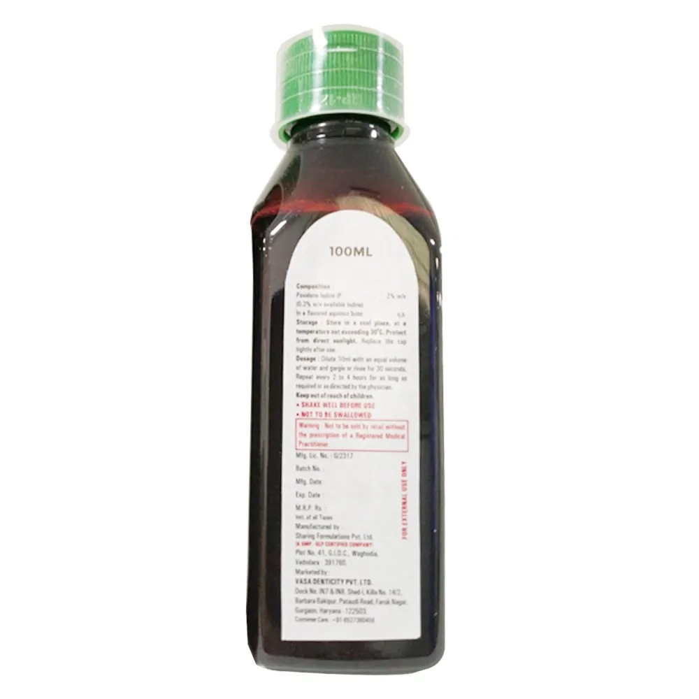 Povident Germicide Gargle 2%( Pack of 12)