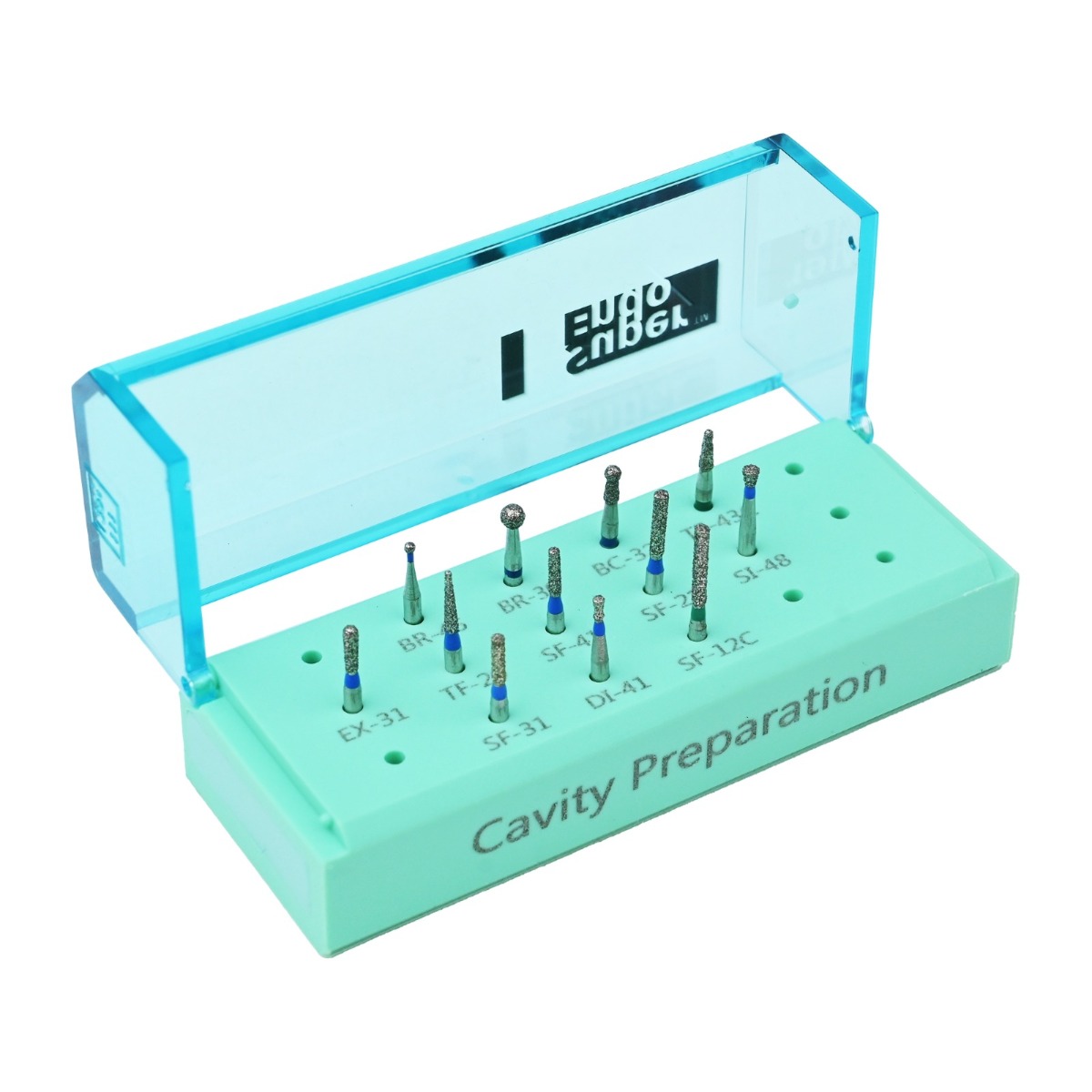 SuperEndo Cavity Preparation Burs Kit (FG Shank - For High-Speed Handpiece Only)
