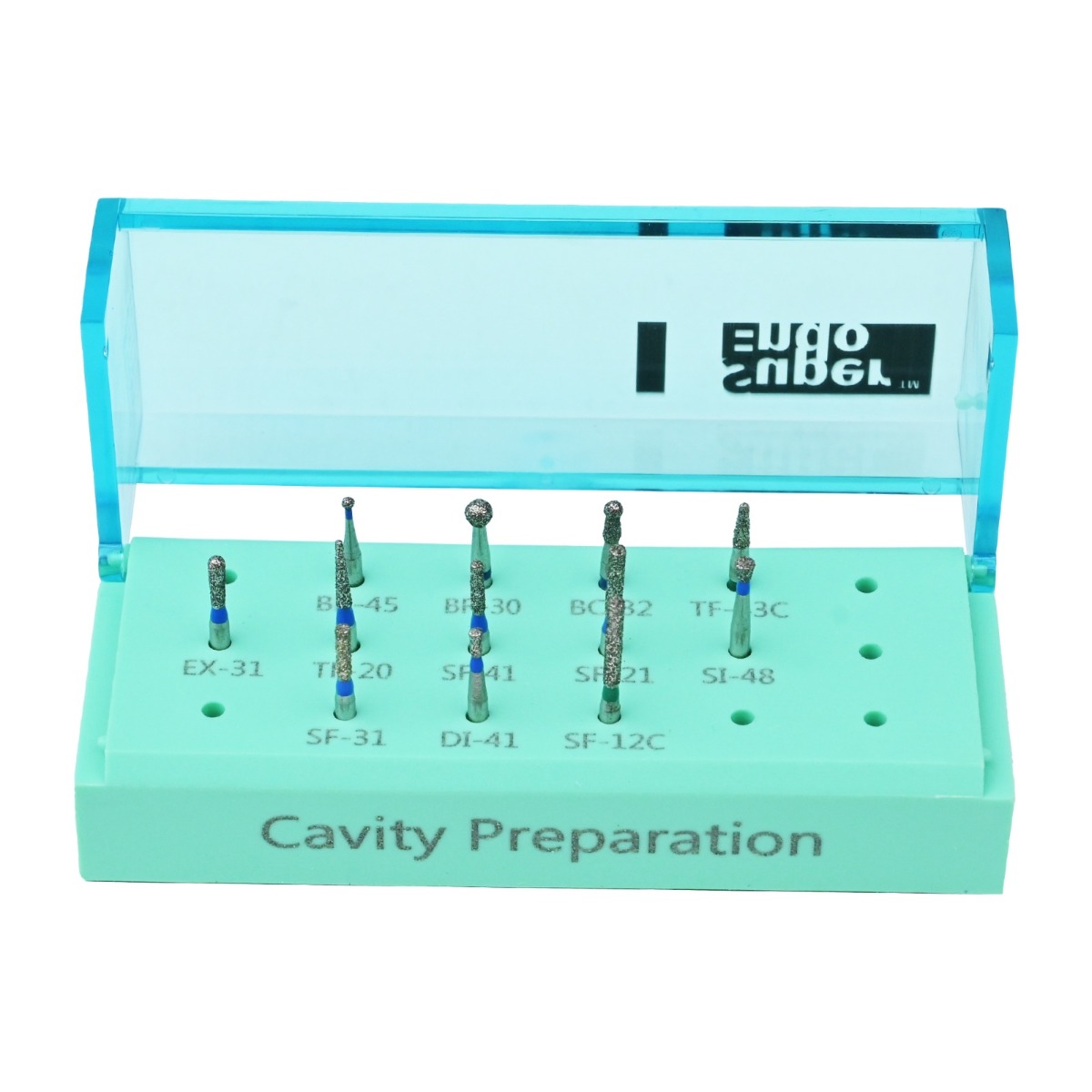 SuperEndo Cavity Preparation Burs Kit (FG Shank - For High-Speed Handpiece Only)