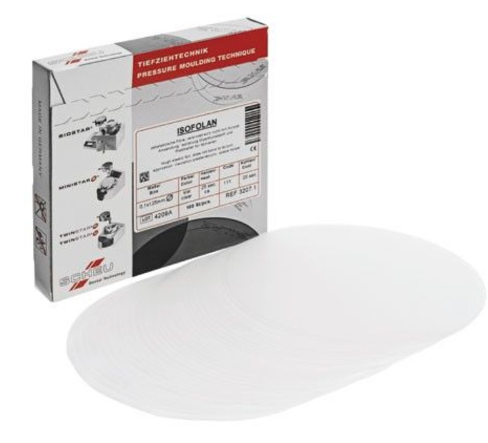 Scheu Isofolan Foil 0.1 x 125 mm 100/pk - 3207