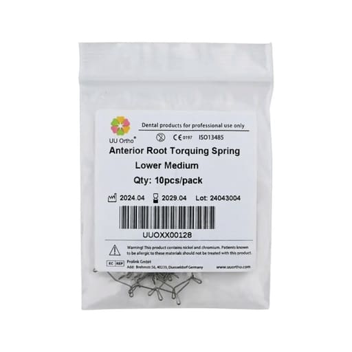 UU Ortho Anterior Root Torquing Spring 10 Pcs/Pack
