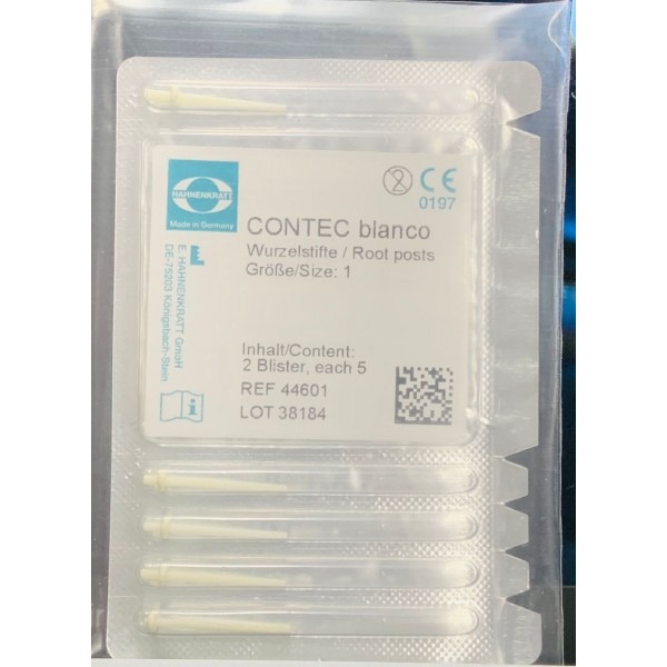 Hahnenkratt Contec Blanco Fiber Post