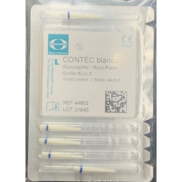 Hahnenkratt Contec Blanco Fiber Post