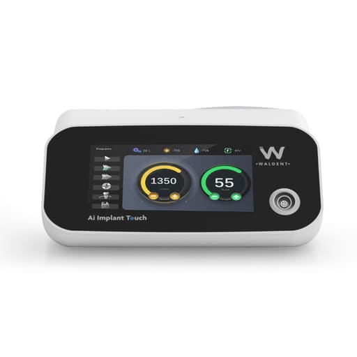 Waldent Ai Implant Touch Implant Motor With 1 Fiberoptic Implant Handpiece