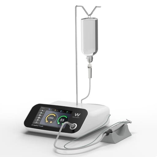 Waldent Ai Implant Touch Implant Motor With 1 Fiberoptic Implant Handpiece