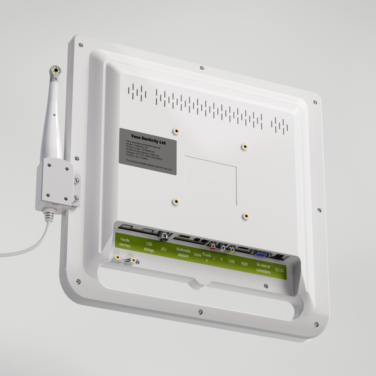 Intellicam 16MP Intraoral Camera with 17" Screen