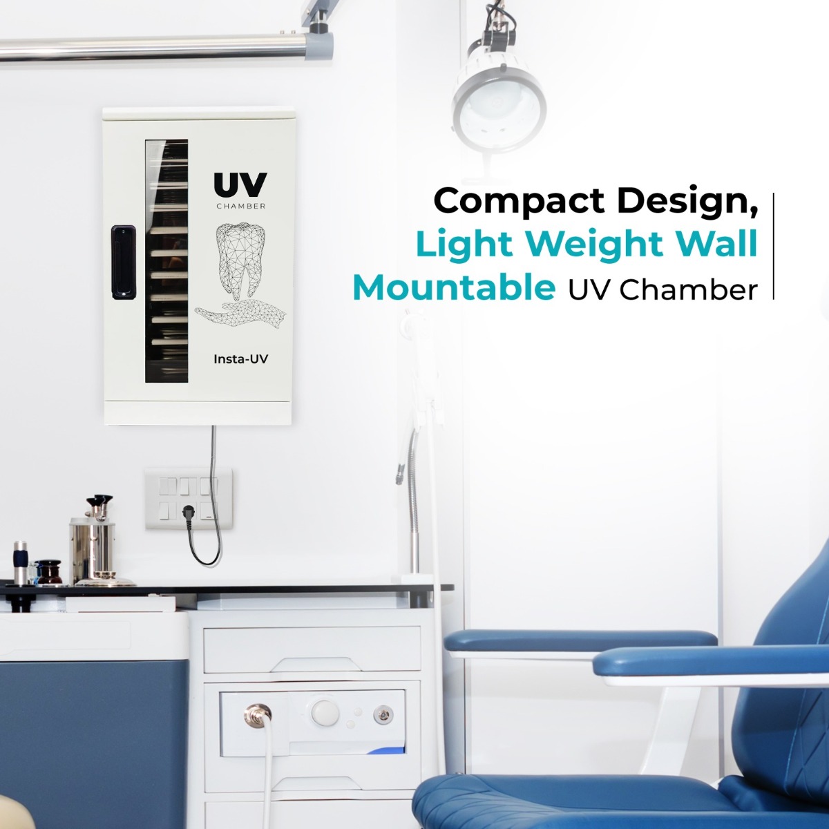 Dentis UV Chamber Insta-UV (12 Stainless Steel Trays)