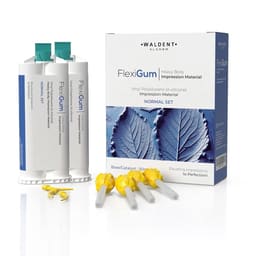 Waldent FlexiGum VPS A-Silicone Heavy Body Cartridges (50ml x 2)