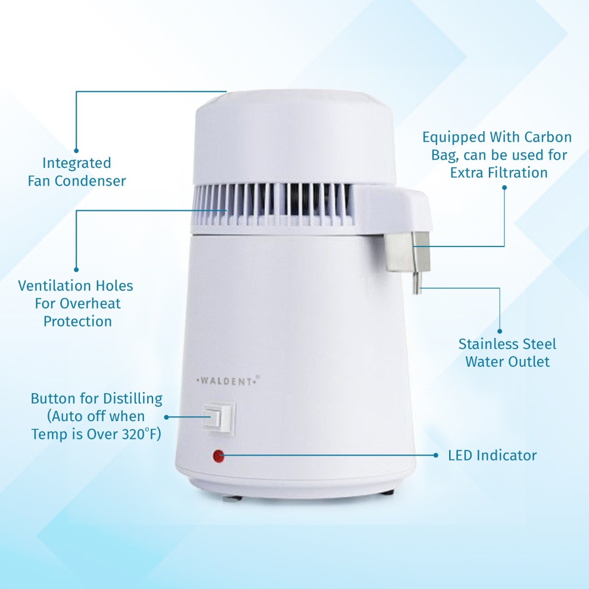 Waldent Water Distiller BST-007   