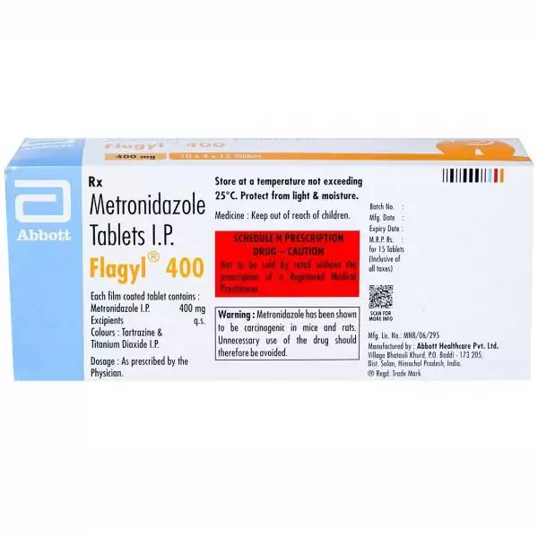 Abbott Flagyl - 400 mg Tablets