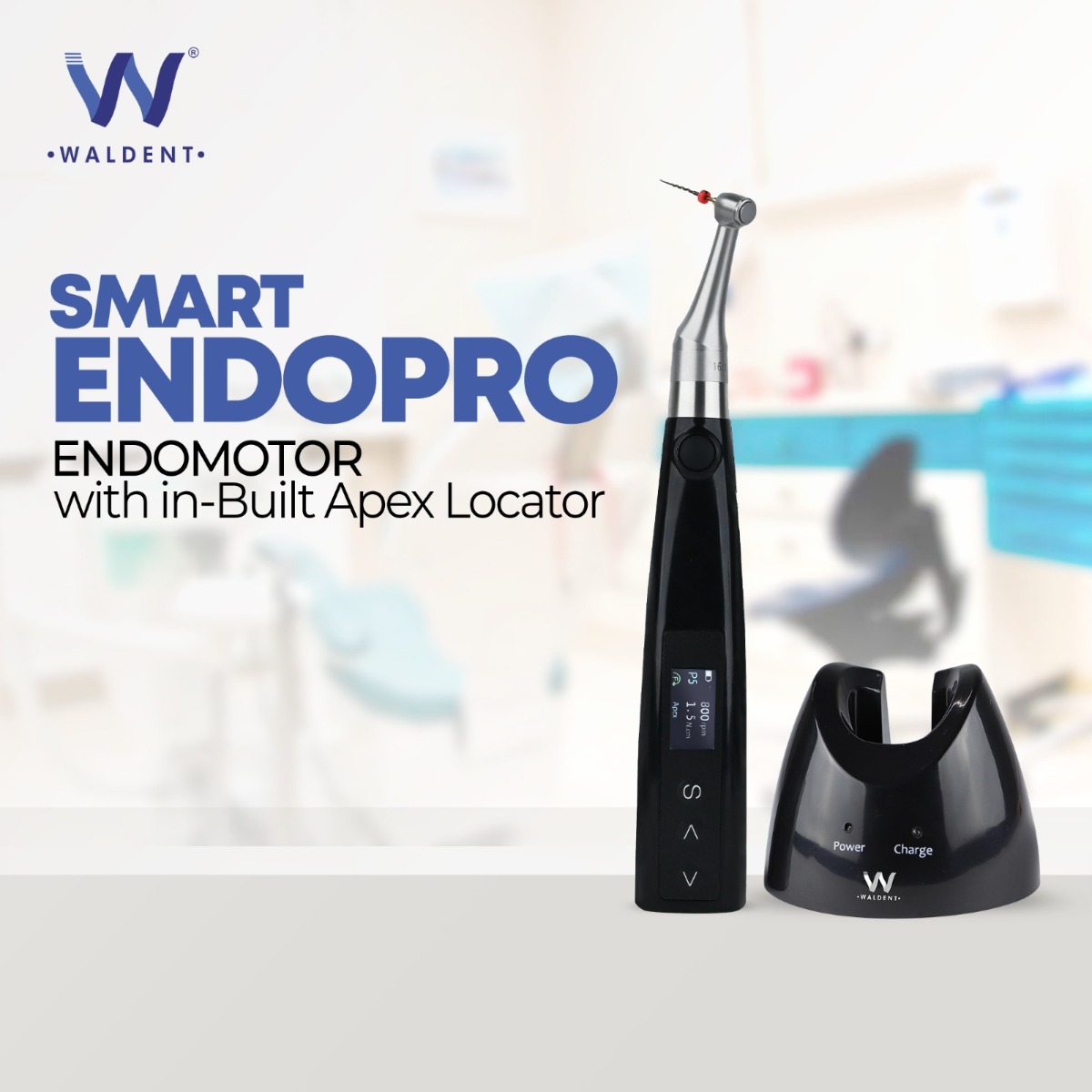 Waldent Smart EndoPro with in-built Apex Locator 