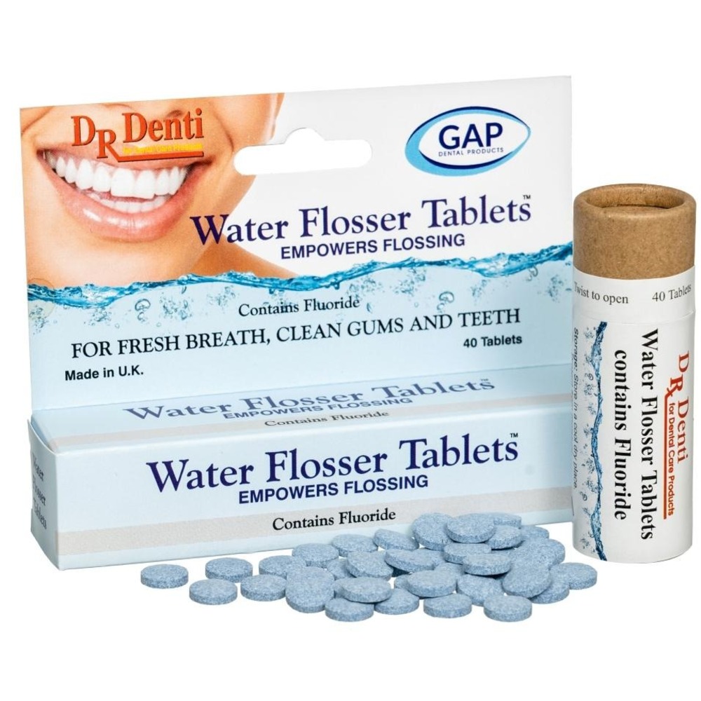Dr Denti Waterflosser Tablets (40 Tablets)