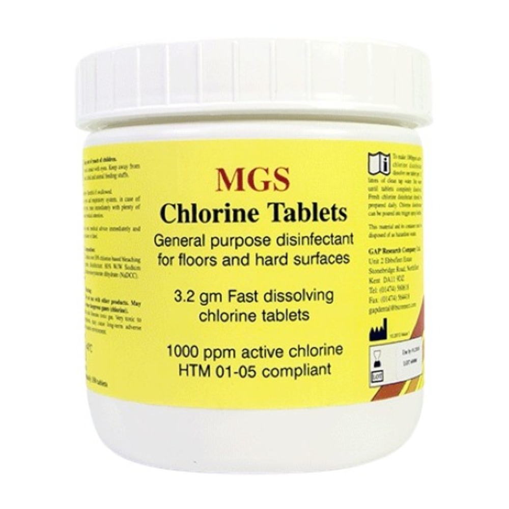 MGS Chlorine Tablets (200 Tablets)