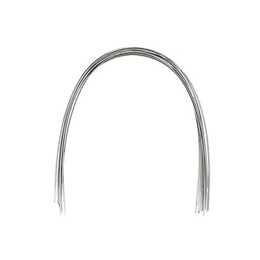 OSL Heat Activated NiTi Ovoid Form Archwires - Round Lower 0.012 (Pack of 10)