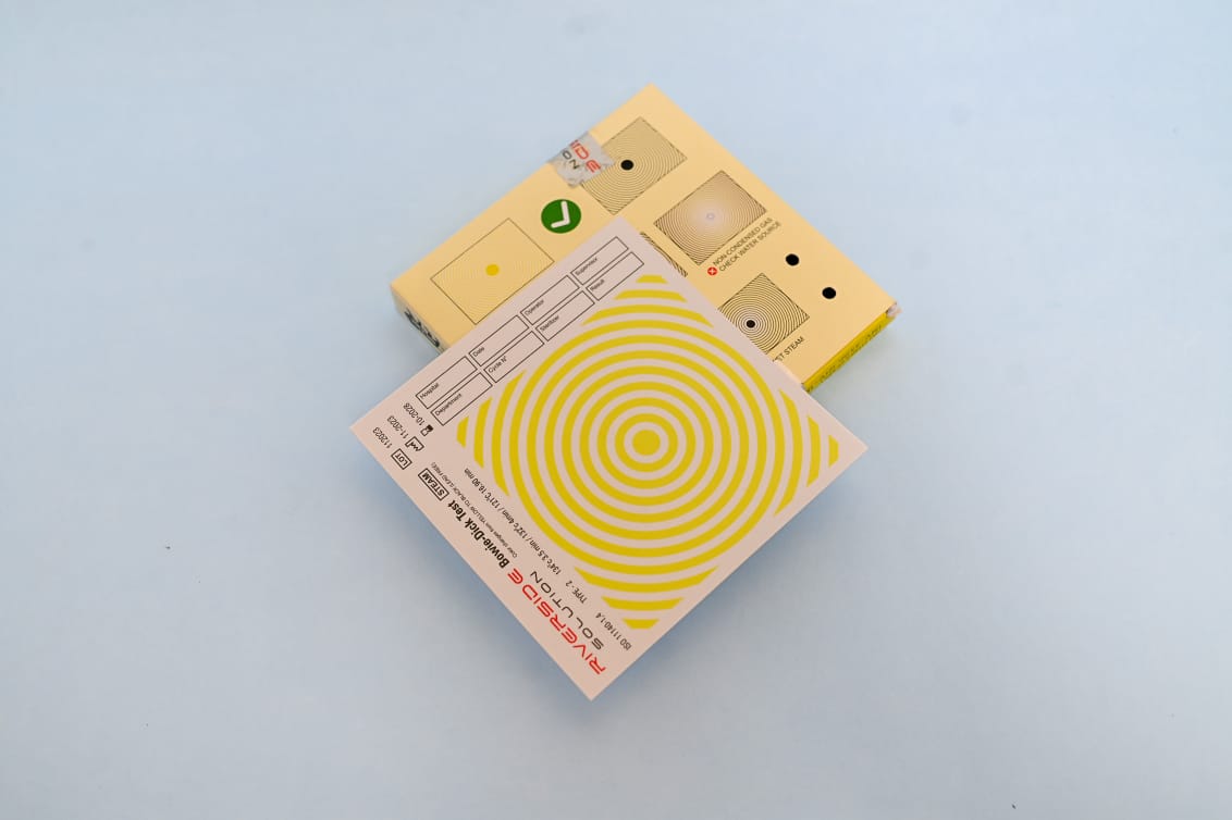 Riverside Bowie Dick Test Pack (Pack of 10)