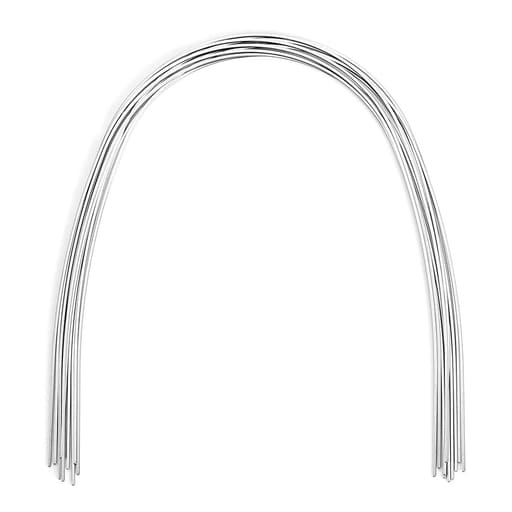 OSL Super Elastic NiTi Ovoid Form Archwires - Rectangular Lower 0.021 x 0.025 (Pack of 10)