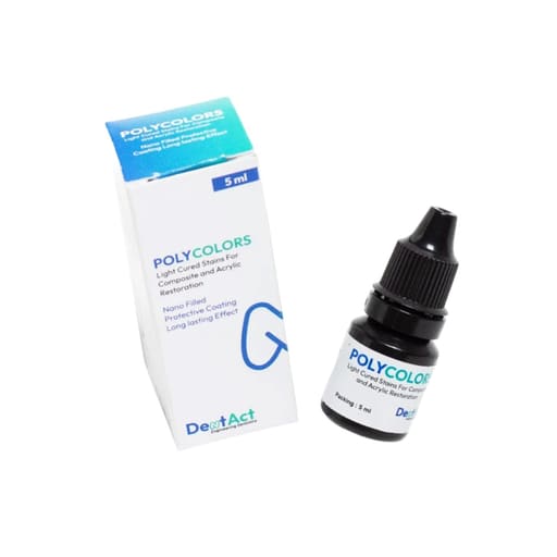 DentAct Poly Colours Light Cured Stains