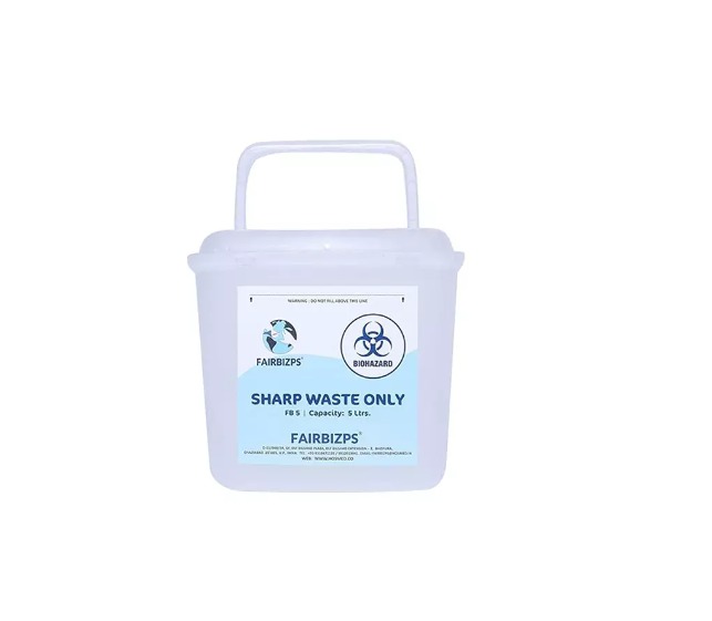 Fairbizps Bio-Medical Sharp Container - 5 L