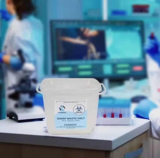 Fairbizps Bio-Medical Sharps Container 
