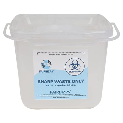 Fairbizps Bio-Medical Sharp Container - 1.5 L
