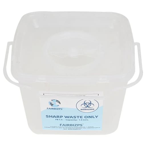 Fairbizps Bio-Medical Sharps Container 