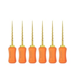 Waldent Progressive Taper Gold Hand Files 31mm - 7