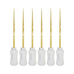 Waldent Progressive Taper Gold Hand Files 31mm - 5