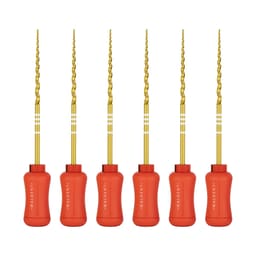 Waldent Progressive Taper Gold Hand Files 31mm - 3