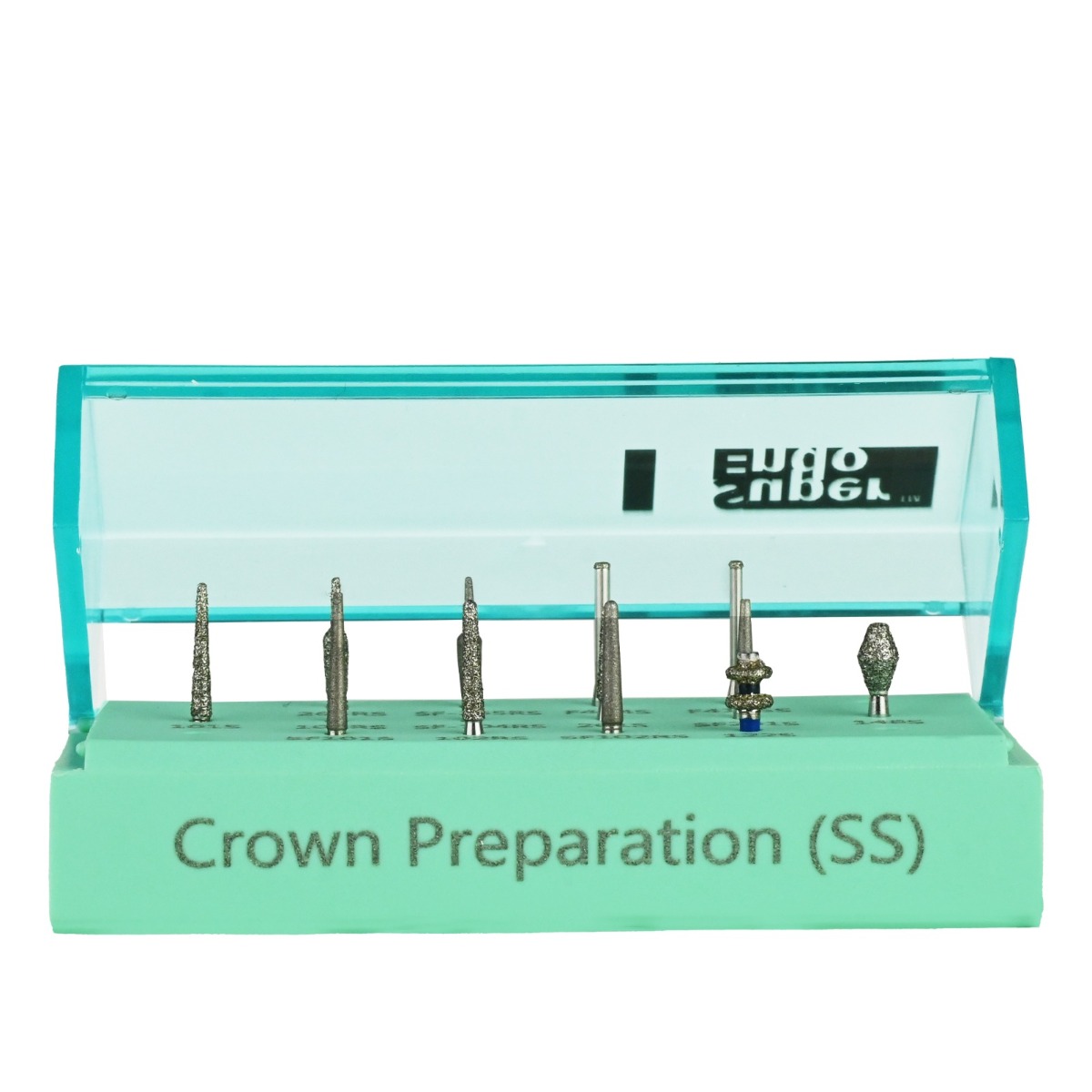 Superendo Crown Preparation Short Shank Diamond Bur Kit (For Paediatric Patient Only)
