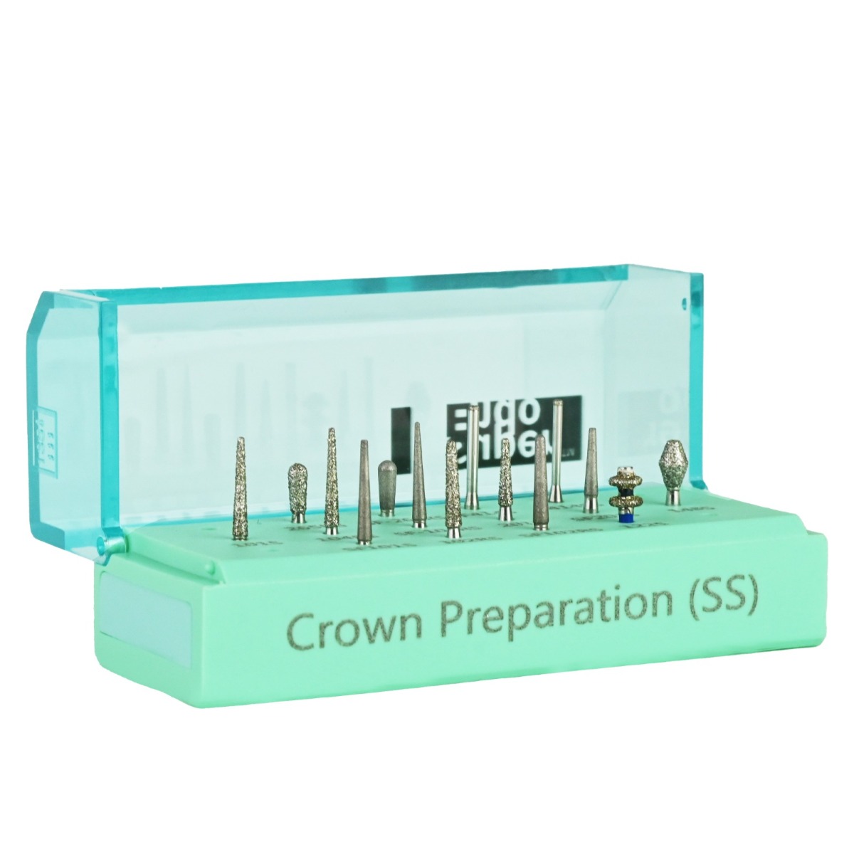 Superendo Crown Preparation Short Shank Diamond Bur Kit (For Paediatric Patient Only)