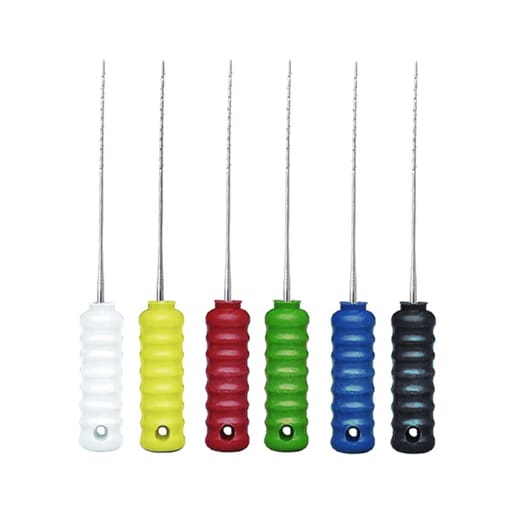 Waldent Barbed Broaches 25mm (Pack of 6)