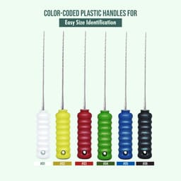 Waldent Barbed Broaches 25mm (Pack of 6) - 6