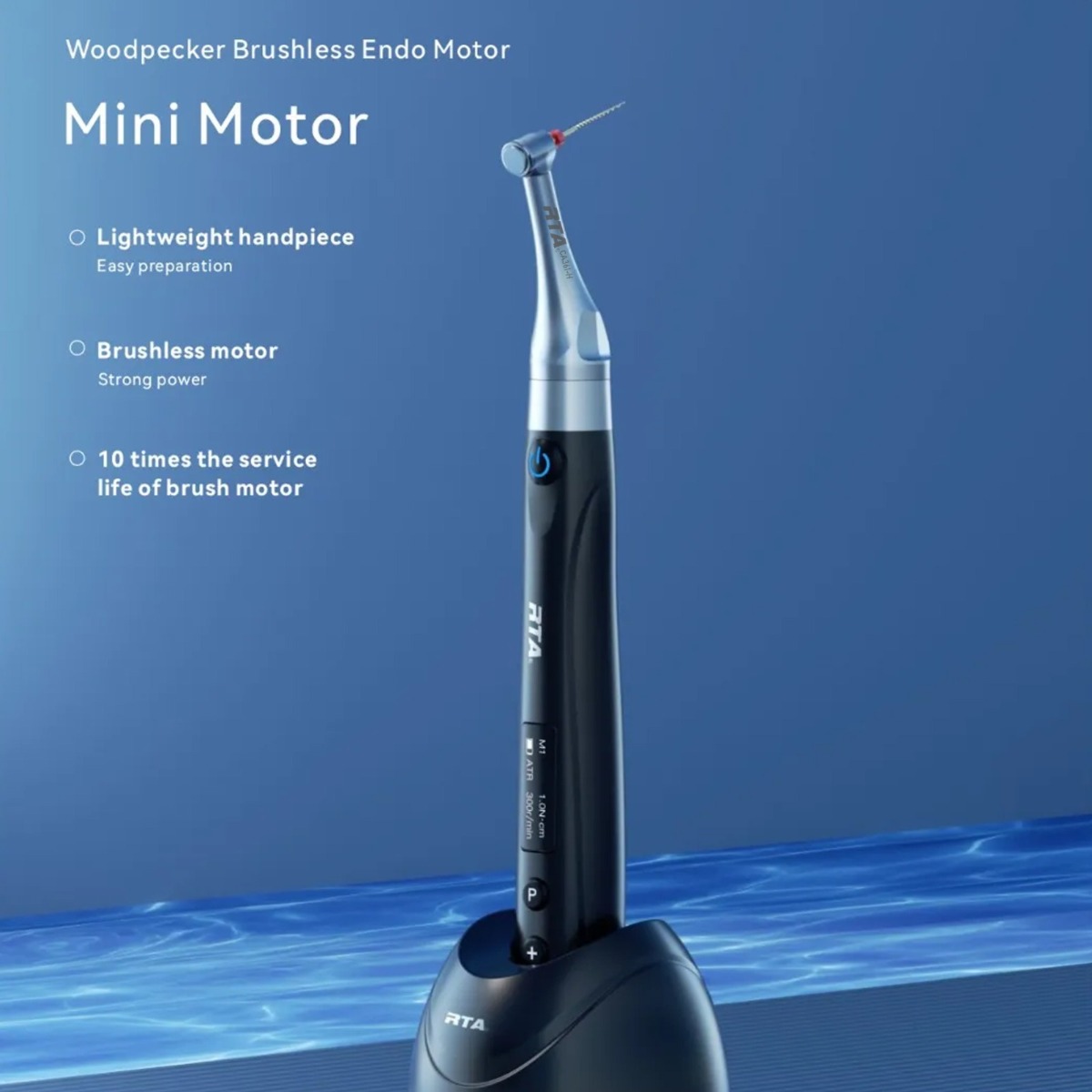 Woodpecker Smart-Pex Apex Locator + RTA MiniMotor Brushless Endomotor By Waldent