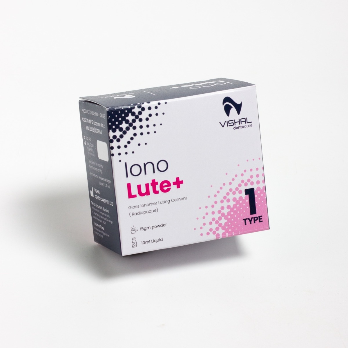 Vishal Dentocare Iono Lute+ Glass Ionomer Luting Cement GIC