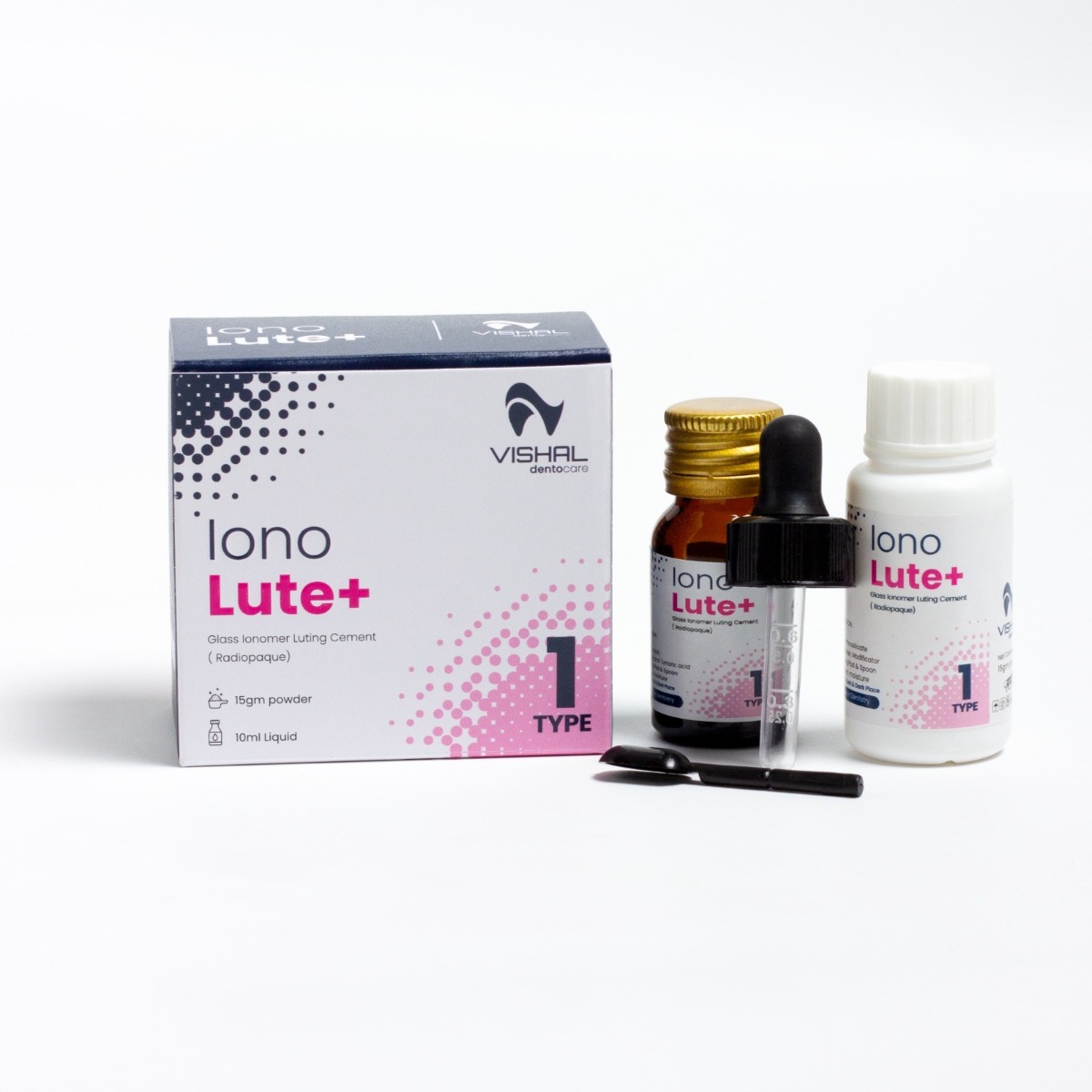 Vishal Dentocare Iono Lute+ Glass Ionomer Luting Cement GIC