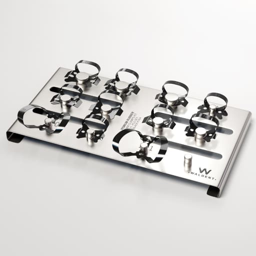 Waldent Rubber Dam Clamps Kit Titanium Black (Set of 11) (K16/4)